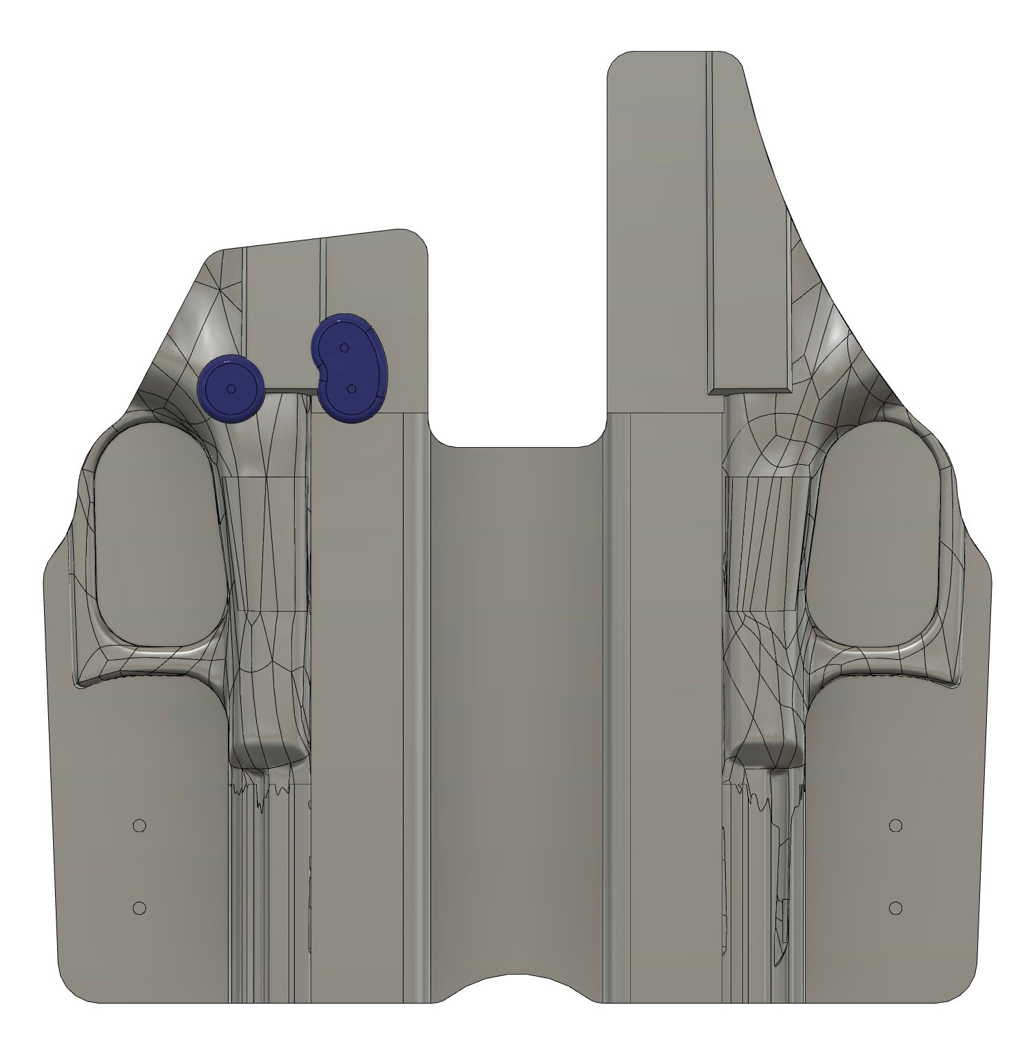 2 Piece FOMI blocking 7/8" spacing